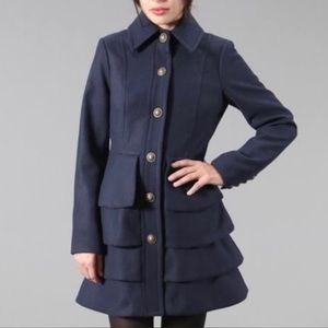 BB Dakota Tiered Wool Jacket